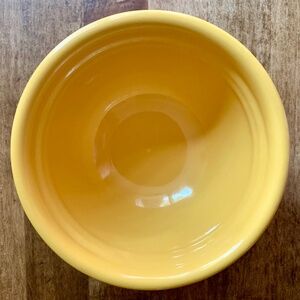 Vintage Bauer Ringware Chinese Yellow Fruit Bowl 5.5” Beehive Pottery